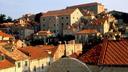 Dubroniks buildings rise with the rise of the ocean boulders and rocks the city is built on.